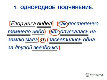 Видел егорушка как мало помалу темнело