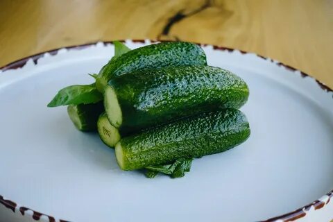 Меню для огурцов