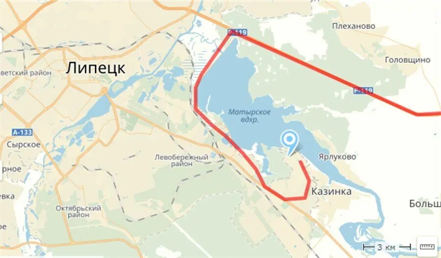 Рыбалка с берега на карте