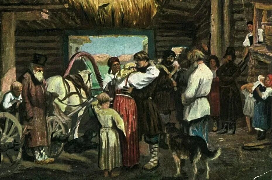 Репин. Проводы новобранца. Репин проводы. Рекрут картина репина. Репин проводы новобранца картина.