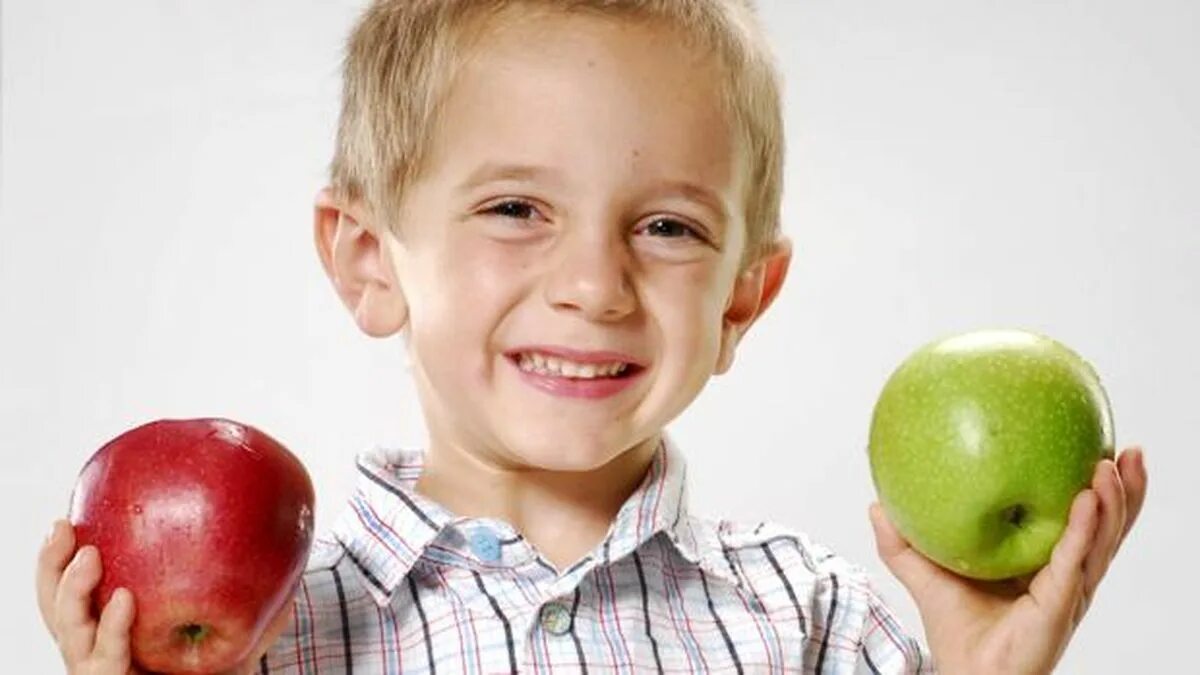 He an apple