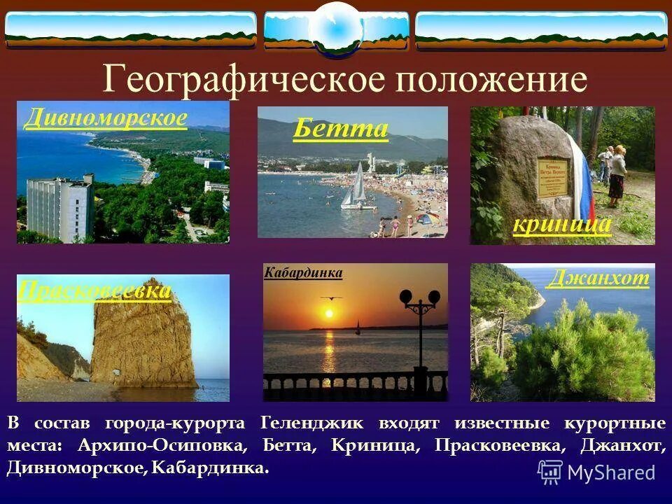 Назовите город курорт. Назовите город курорт