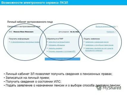 Регистрация застрахованных лиц