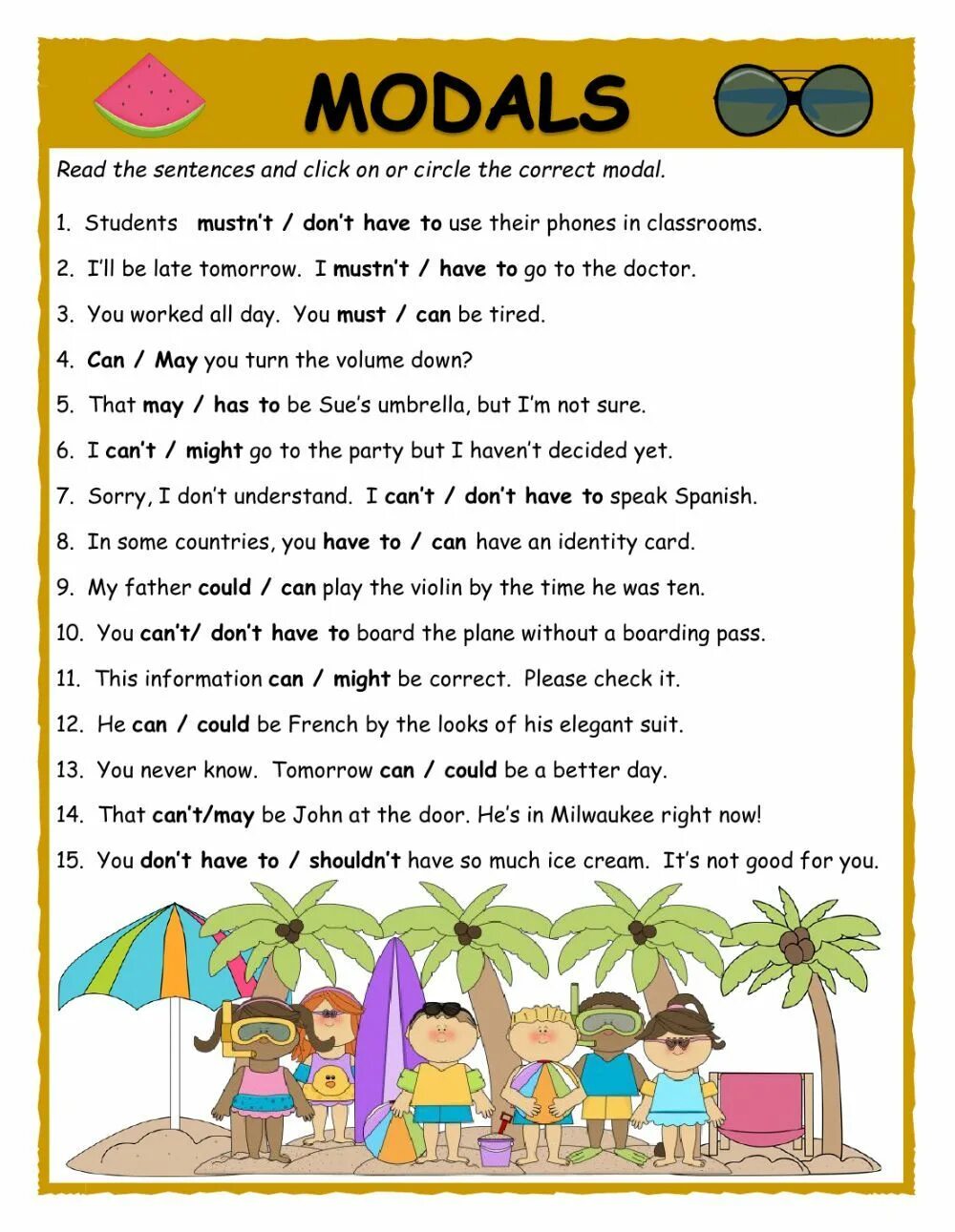 Might worksheet. Modal verbs for Beginners. Modals Worksheets. Modal verbs exercises. Modal verbs Worksheets 10 класс.