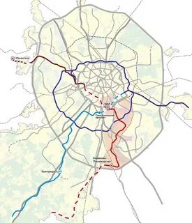 Схема троицкого метро на карте москвы
