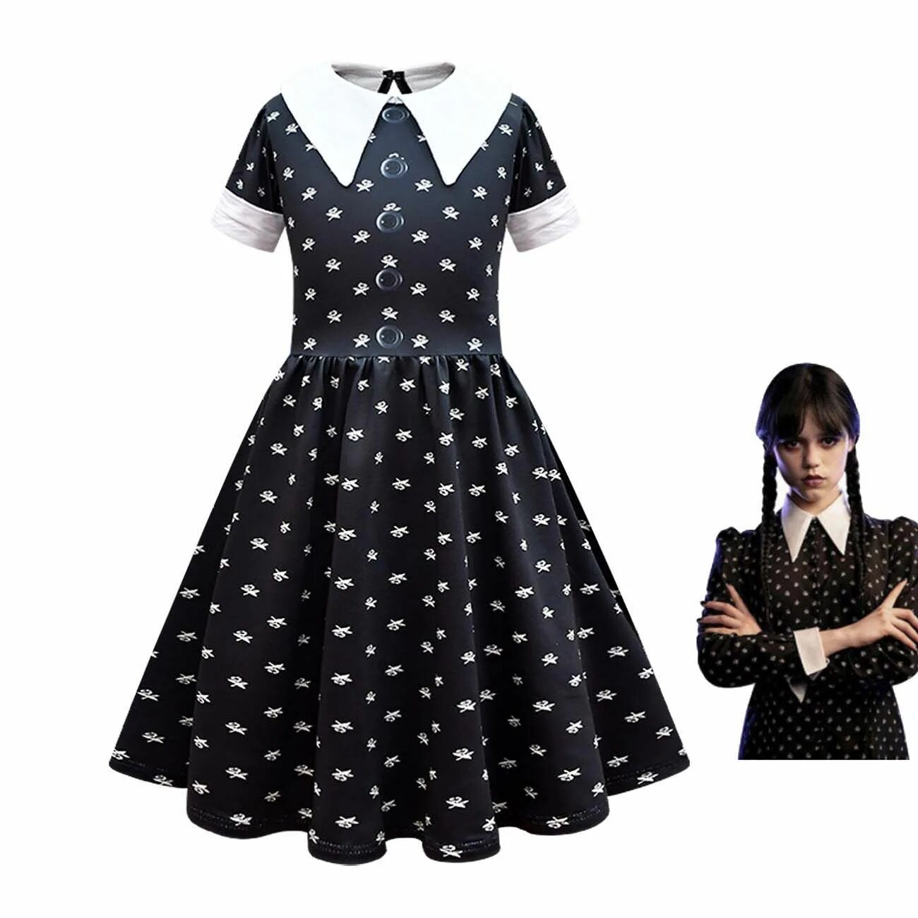 Венсди аддамс платье. Венсдей аддамс на хэллоуин. Венсди аддамс платье. Платье венсдей для девочки. Платье венсдей для девочки.