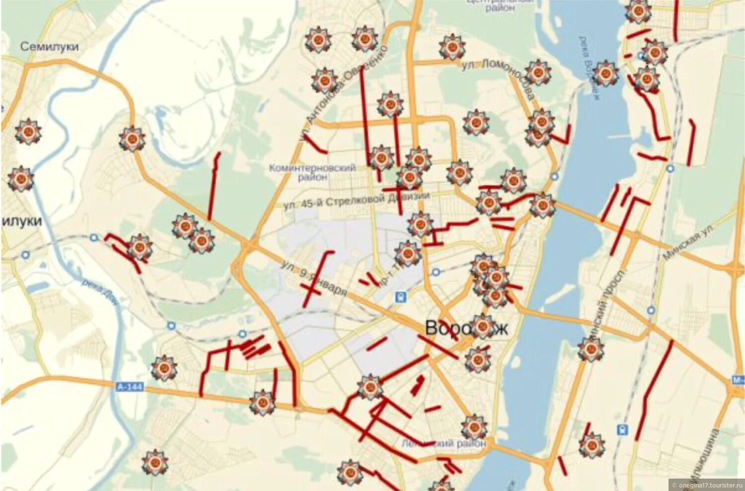 Интерактивная карта укрытий. Бомбоубежища в Воронеже на карте. Карта воронежских бомбоубежищ. Карта бомбоубежищ Воронежа на карте. Карта бомбоубежищ Воронежской области.