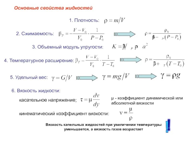 Свойства жидкости плотность. Модуль объемной упругости жидкости формула. Модуль упругости жидкости через плотность. Модуль объемного сжатия воды формула. Изотермический модуль объемной упругости.