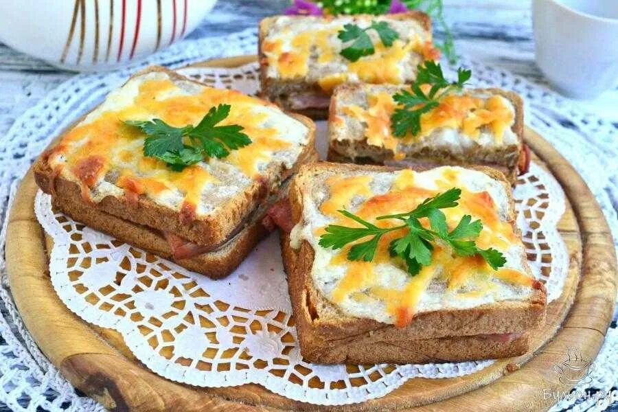Рецепт бутербродов с сыром