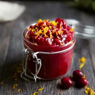 Варенье из клюквы с апельсином