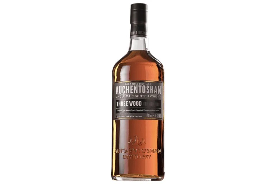 Auchentoshan single. Акентошан виски три Вуд. Акентошан три Вуд 0.7 л. Виски Auchentoshan three Wood 0,7 л. Окентошен виски односолодовый.