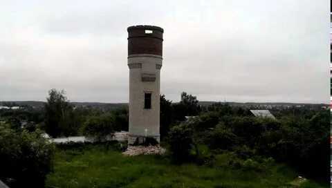 Демонтаж водонапорной башни