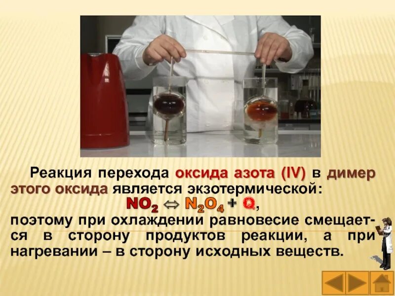 Реакции переходов