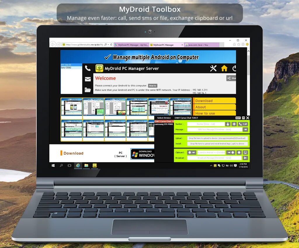 Download manager pc. PC Manager. MYDROID. PC manages.