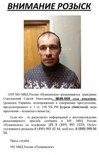 Сайт розыска