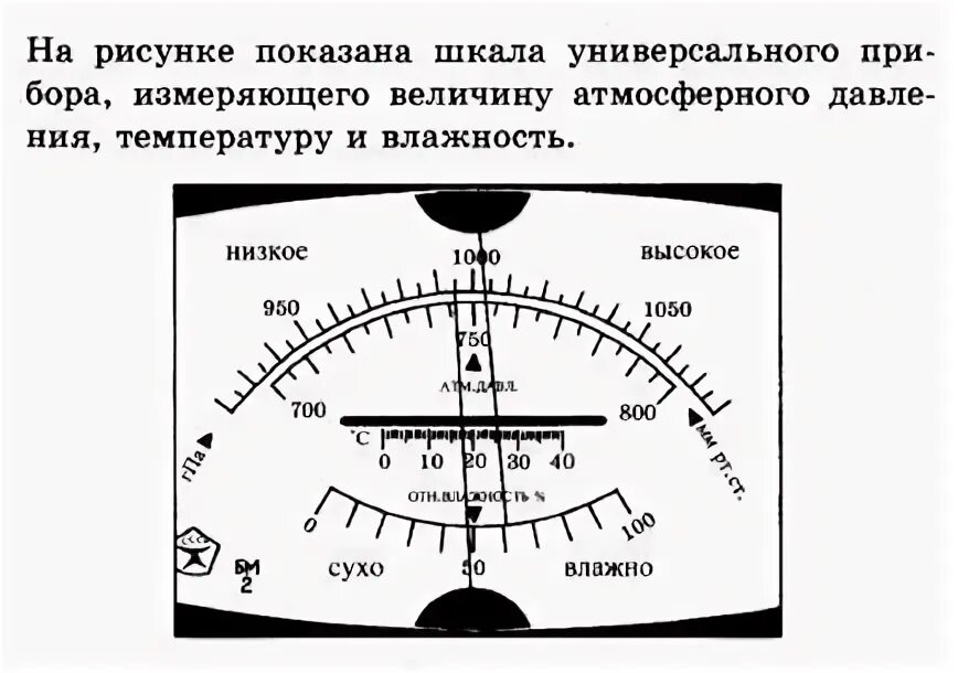 Какое атмосферное норма