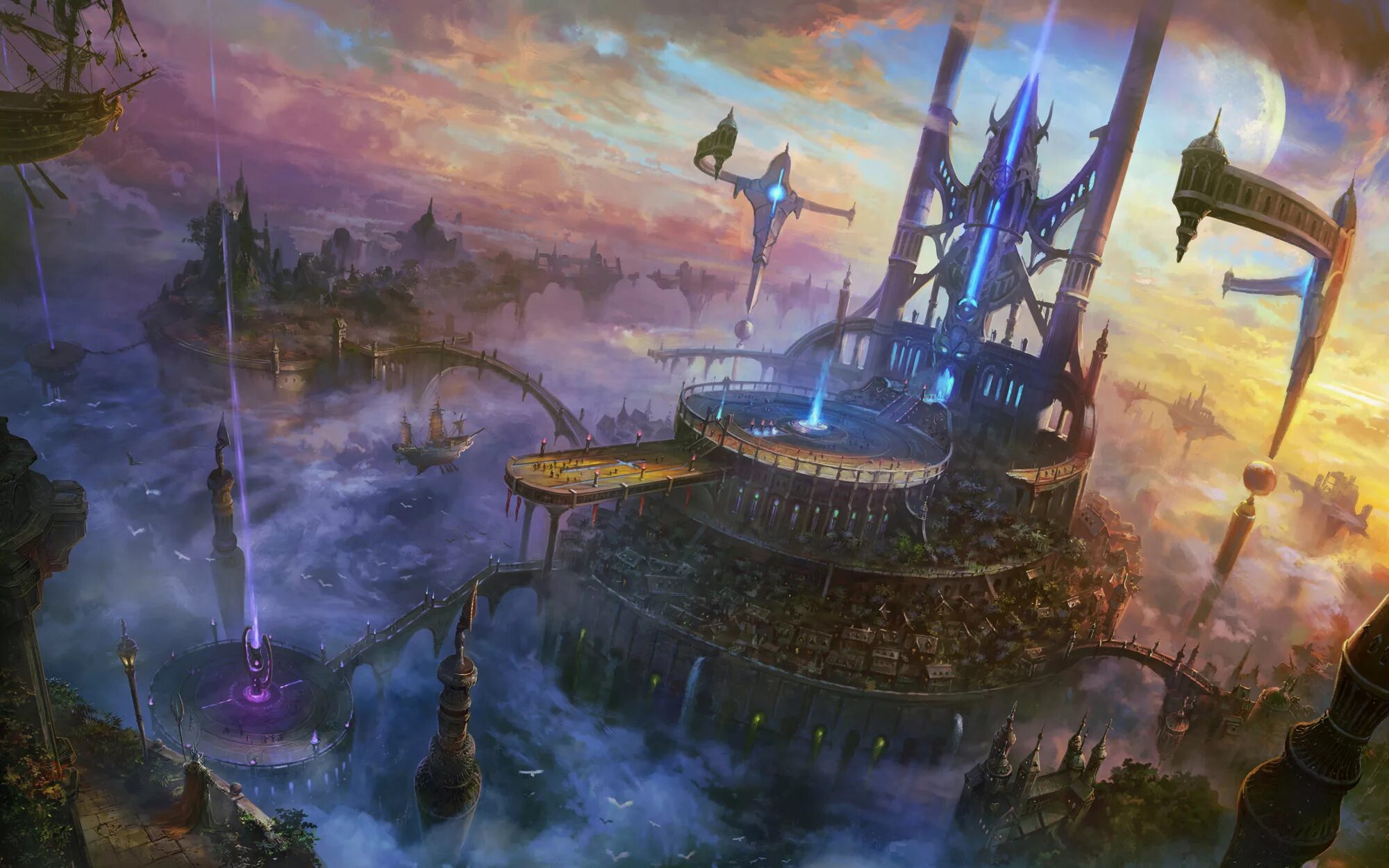 Fantasy world game