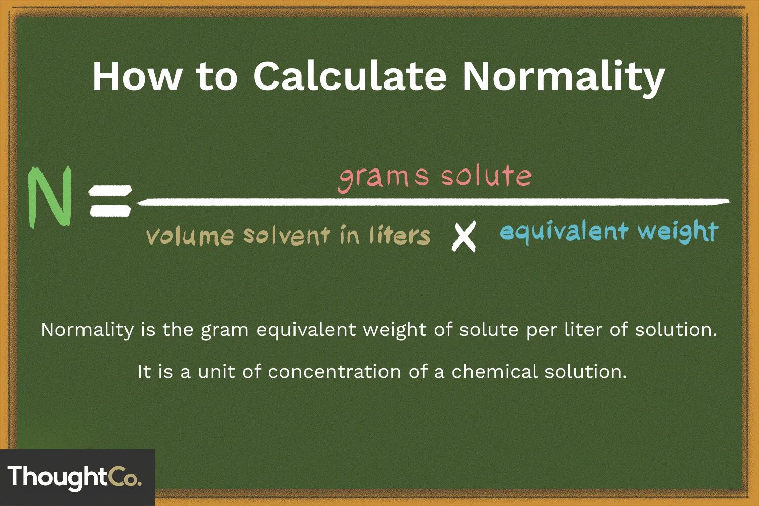 Normality Formula. The normality of the solution. How to find concentration. Concentration of solution.