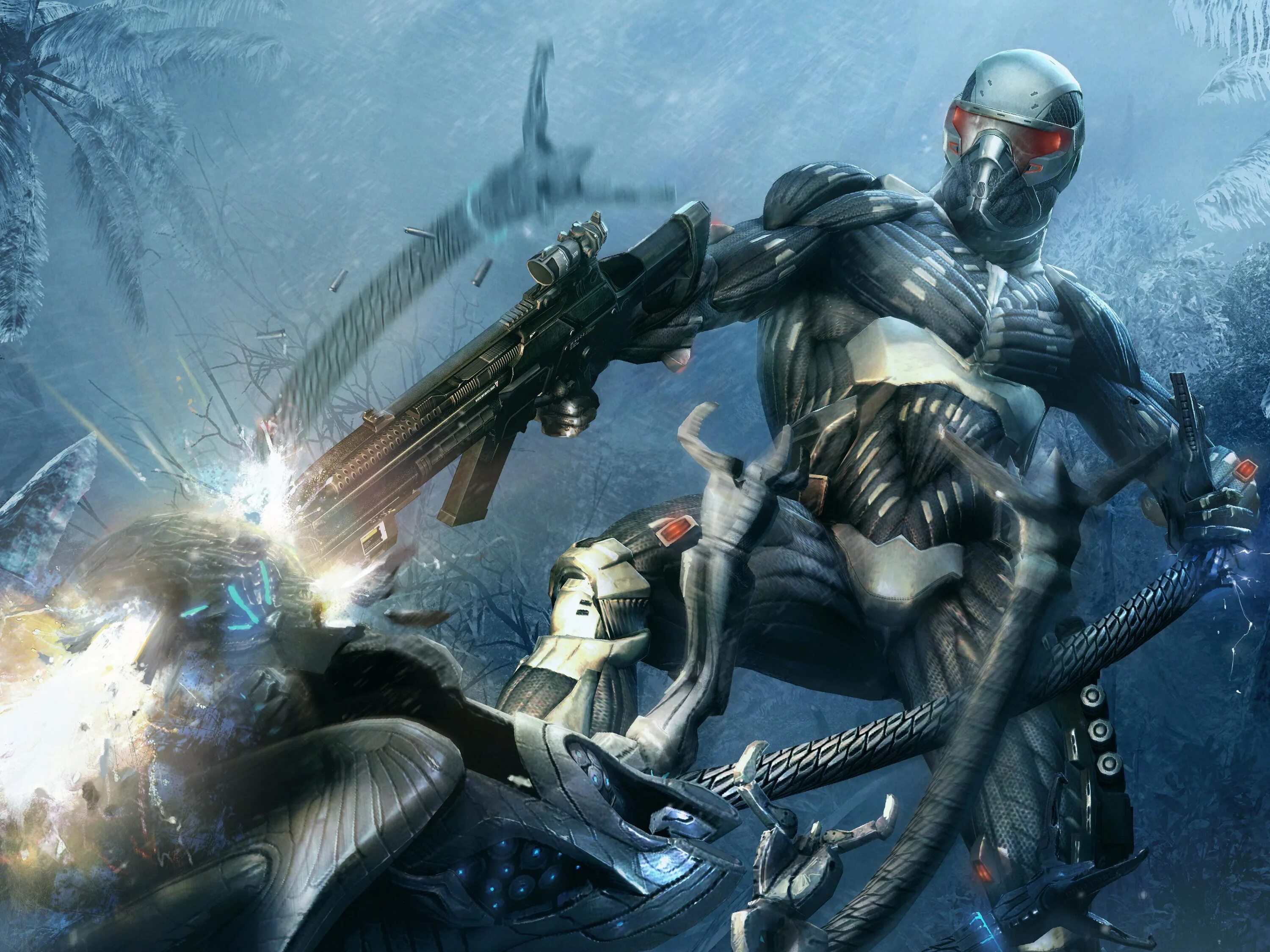 Крайсис 4. Crysis 2 Remastered. Crysis 3 оружие цефов. Crysis Remastered цеф.