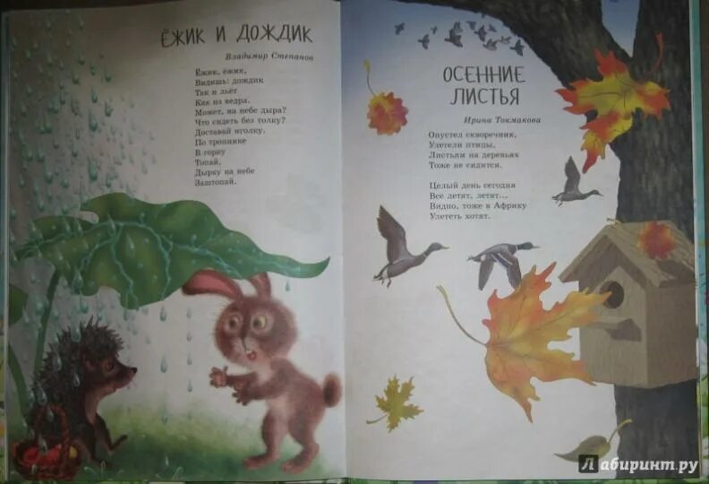 Стихотворение и п токмакова осенние листья