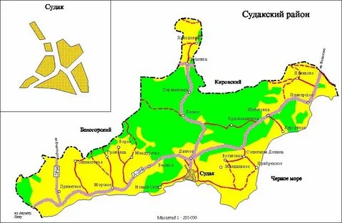 Судак районы