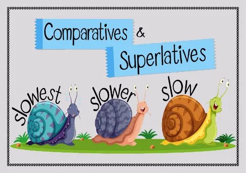 Noisy comparative. Superlatives Flashcards. Superlative картинки. Superlative Board game. Comparatives and Superlatives Flashcards.