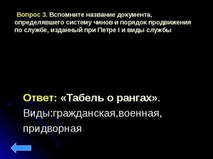 Как называется документ определяющий