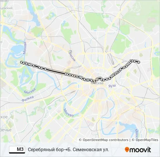 Маршрут м3. Маршрут автобуса м3. Маршрут м3 в Москве. Автобус м3 серебряный Бор.