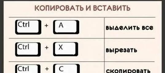 Как копировать на компьютере на клавиатуре. Как копировать на компьютере на клавиатуре