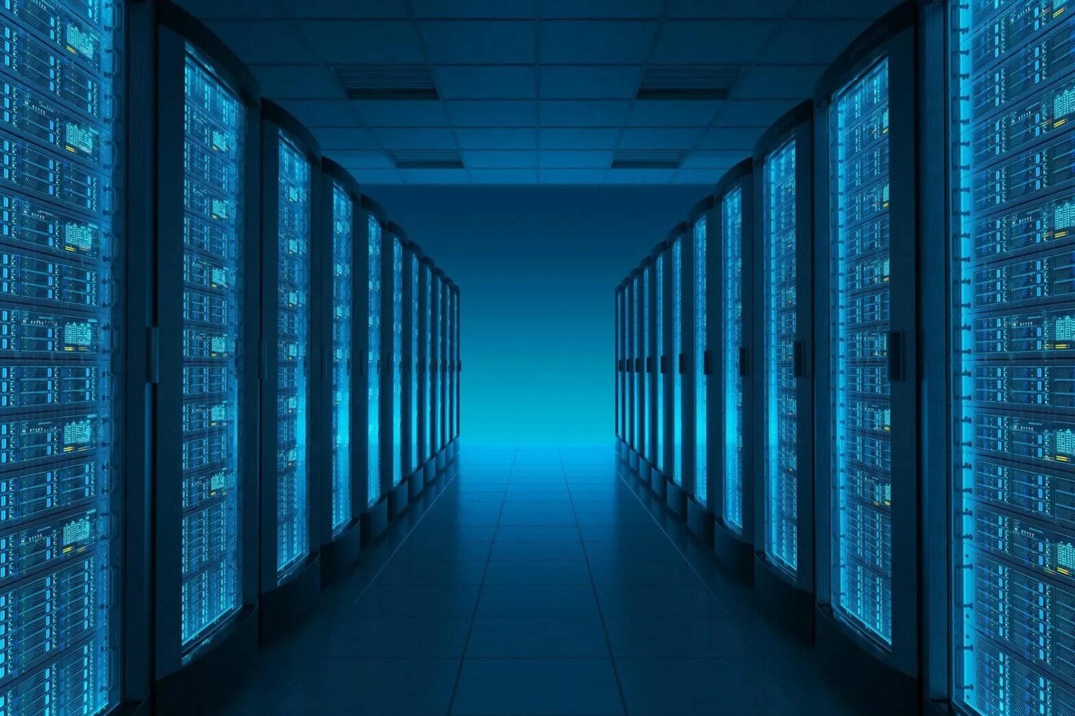 Компьютерные хранилища информации. Серверная инфраструктура. серверное оборудование. серверное помещение. компьютерные технологии.