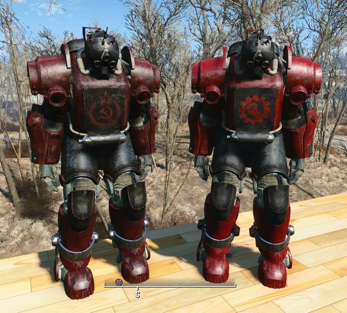 Fallout red. Силовая броня фоллаут 76 красная чума. советская силовая броня в фоллаут. fallout 4 red shift power armor. фоллаут красная броня.