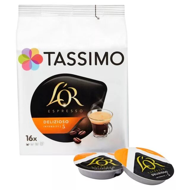 Капсулы l'or Espresso для Тассимо. Кофе Tassimo l'or Espresso delizioso. Кофе в капсулах Tassimo l'or Espresso delizioso. Капсулы для кофемашины Jacobs Tassimo. Купить кофейные таблетки