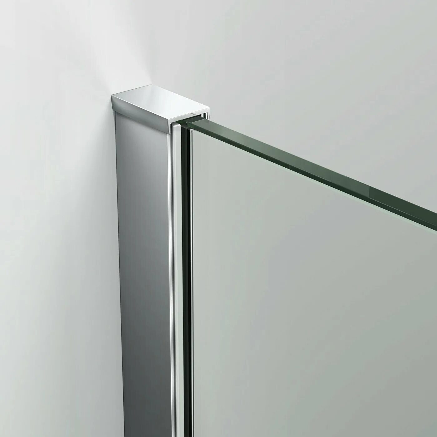 Анодированный алюминий профиль для стеклянных душевых кабин. Профиль для стекла 8-10 мм (хромированный алюминий), l=3000. Профиль для стеклянных перегородок 40мм gutmann. Нижний 20mm. П-образный профиль для стекла 8 мм.