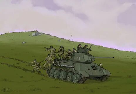 Как нарисовать поле боя