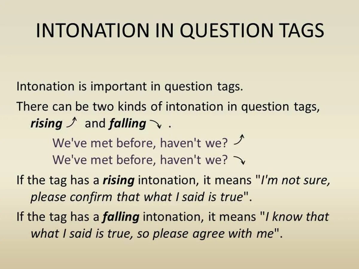 Tag rules