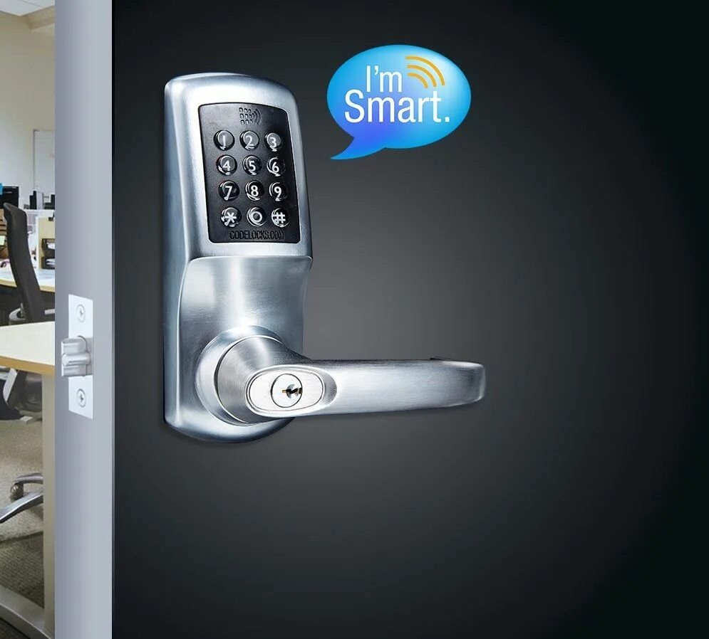 Tech lock. Digital door lock. smart lock safe. умный замок ручка. locker push siti.