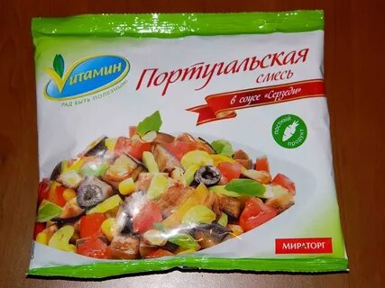 Смесь овощей с соусом