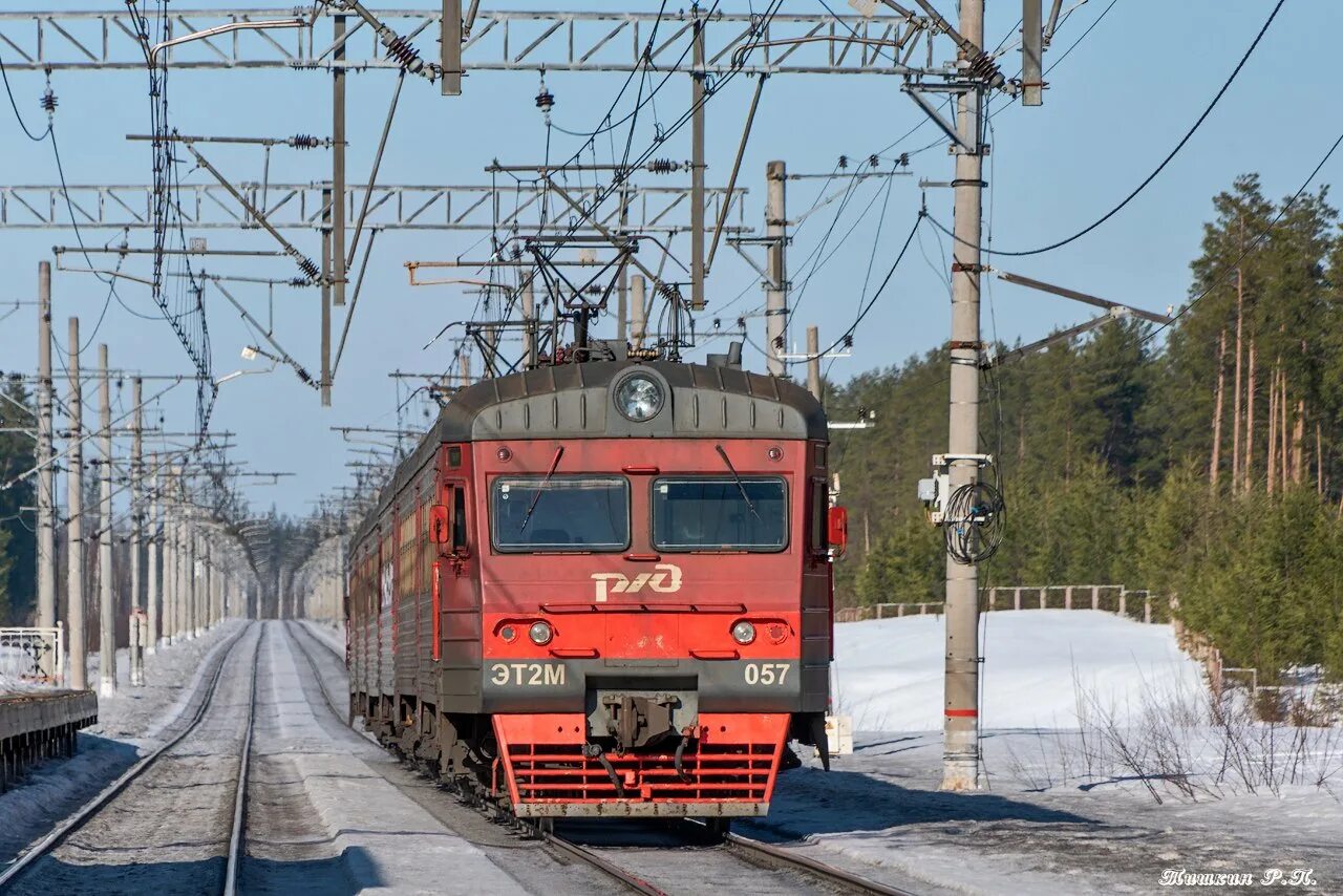 Эт 2м 057. Станция Каннельярви Ленинградская область. Эт2м-057. Станция Каннельярви, Октябрьская железная дорога.