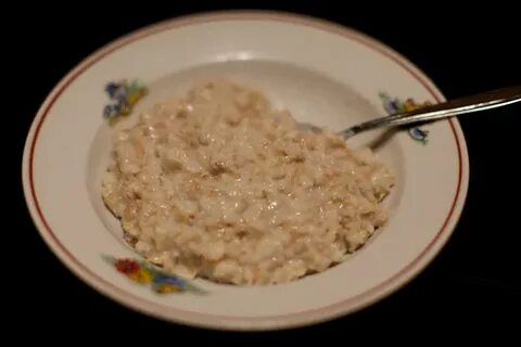 100 грамм овсяной каши