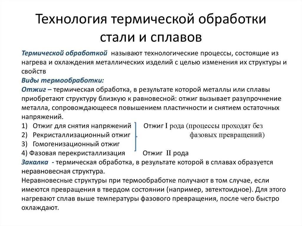 Этапы термической обработки. Технология термической обработки сталей. Этапы термической обработки стали. Виды термической обработки сталей. Термическая обработка операции