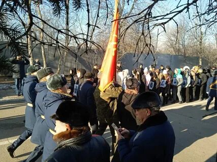 Открытие памятника погибшим