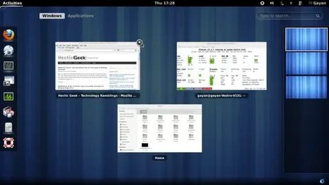Linux gnome kde