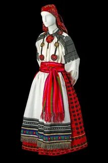 Народный костюм воронежской губернии