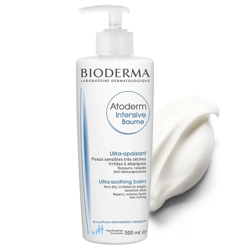 Биодерма эмолент. Биодерма Atoderm Intensive Baume. Bioderma Atoderm 500мл. Bioderma Atoderm бальзам 500мл. Биодерма Атодерм бальзам интенсив 500 мл.