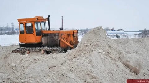 Куда увозят снег