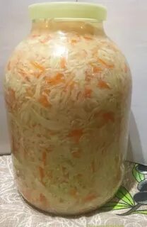 Квашеная капуста в банке на 3 литра