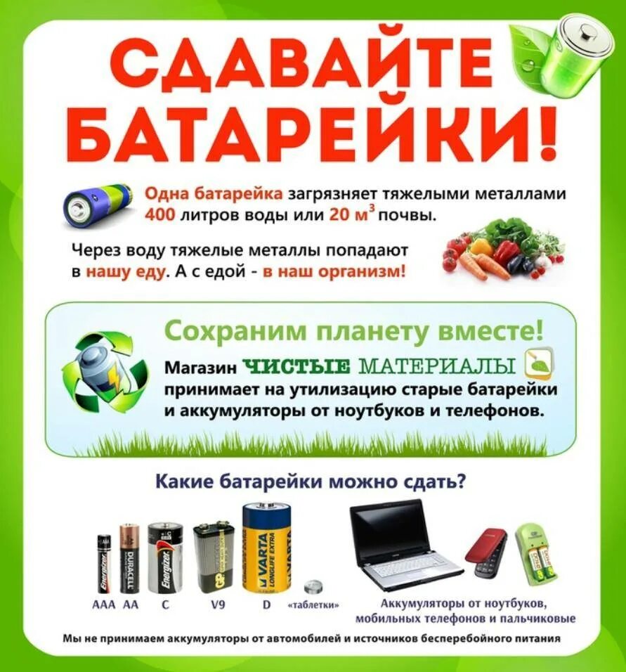 Куда девать использованные
