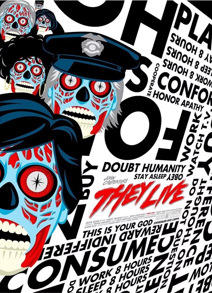 They live game. They Live 1988 Постер. Чужие среди нас Obey. Чужие среди нас арт. Постер они живут.