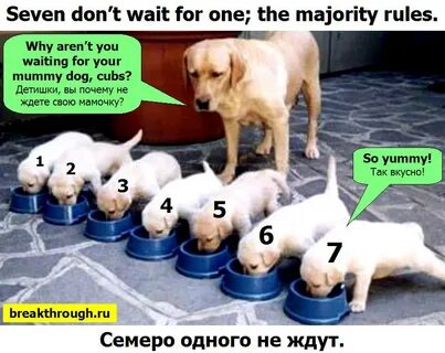 Сколько одного не ждут