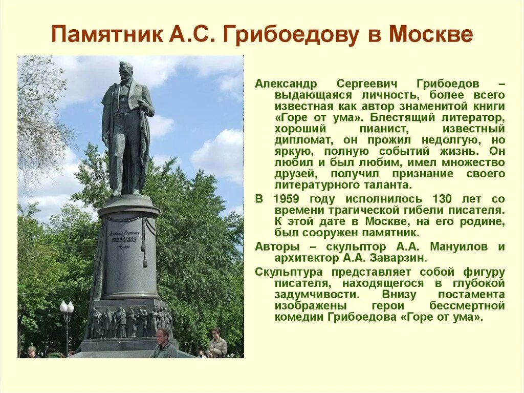 Где находится грибоедов. Хмелита памятник Грибоедову. Экскурсия по Грибоедовской Москве. Грибоедов в Москве.